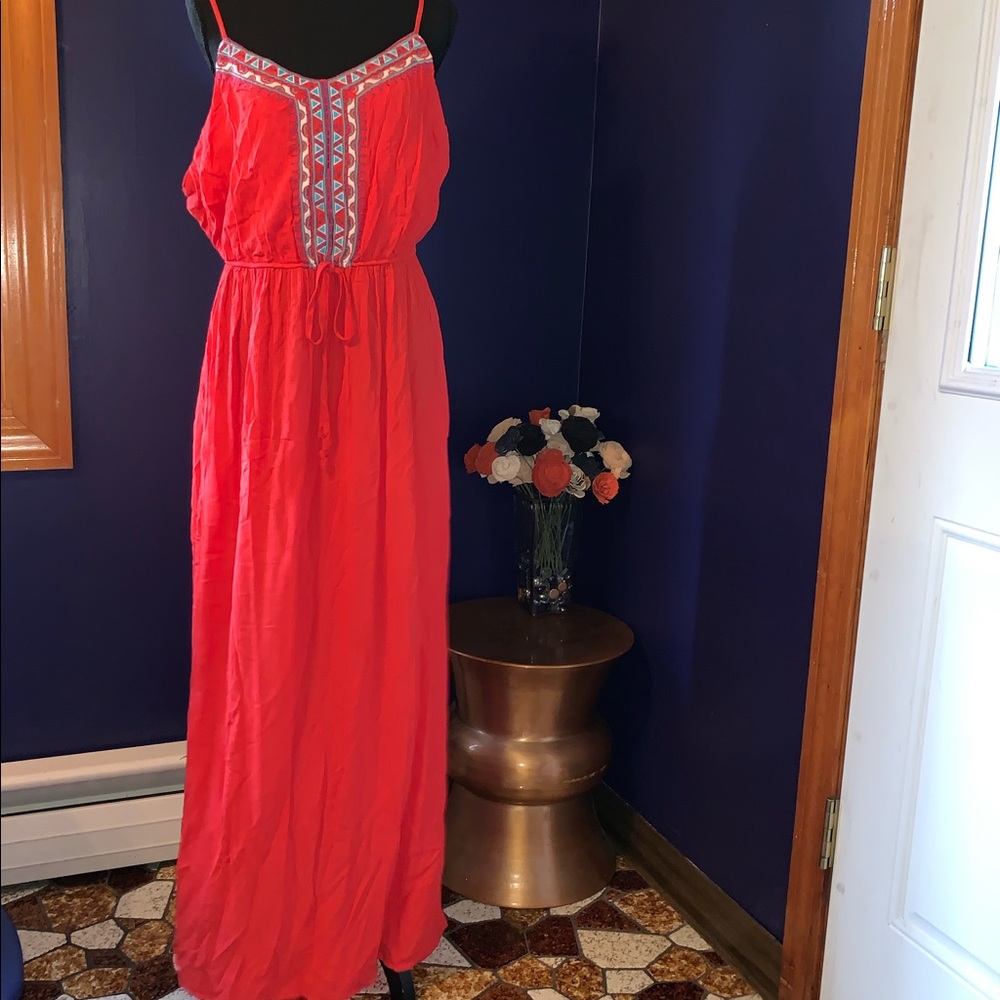 NWT Lily Rose tribal maxi dress XL